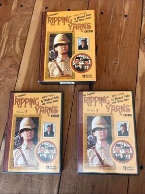 The Complete Ripping Yarns DVD Set Michael Palin Terry Jones BBC Acorn Media OOP